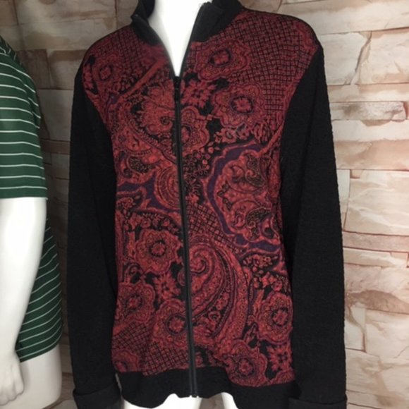 Coldwater Creek Womens zip-up sweater - Picture 1 of 6